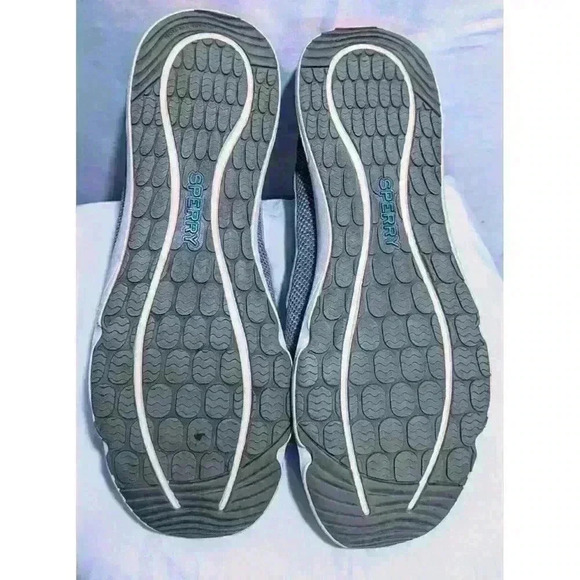 Sperry STS15526 7 Seas Gray 3-EYE Lace-Up Mesh Shoes Men's Size 11.5 M - Picture 11 of 12